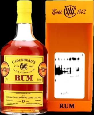Bouteille de spiritueux : Venezuela de la marque Cadenheads