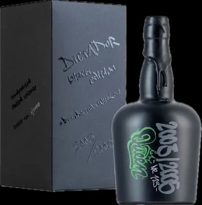 Bouteille de spiritueux : Black Edition Queen de la marque Dictador