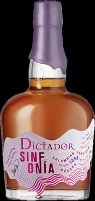 Bouteille de spiritueux : Sinfonia Borbon 1999 de la marque Dictador