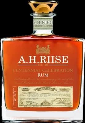 Bouteille de spiritueux : Centennial Celebration Rum de la marque A.H. Riise