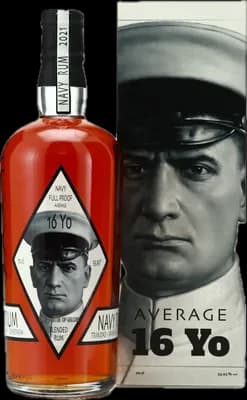 Bouteille de spiritueux : Navy Full Proof Small Batch 2021 de la marque Corman Collins