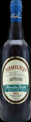Bouteille de spiritueux : Florida Rum Society de la marque Hamilton