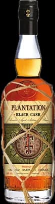 Bouteille de spiritueux : Black Cask Double Aged Trinidad Barbados Jamaica de la marque Plantation