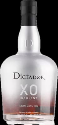Bouteille de spiritueux : XO Insolent de la marque Dictador
