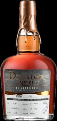 Bouteille de spiritueux : Best Of 1981 Apasionado 41% de la marque Dictador