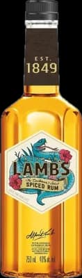 Bouteille de spiritueux : Spiced Rum de la marque Alfred Lamb's