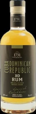 Bouteille de spiritueux : Cuba Dominican Republic XO Rum de la marque 1731 Fine & Rare