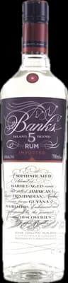 Bouteille de spiritueux : 5 Island Blend de la marque Banks
