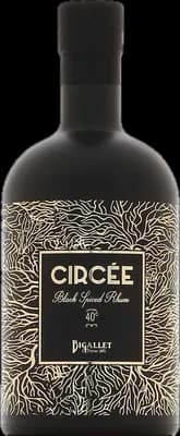 Bouteille de spiritueux : Circée Black Spiced Rhum de la marque Bigallet