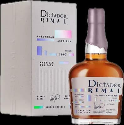 Bouteille de spiritueux : Rima I American Oak Cask 1997 50% de la marque Dictador