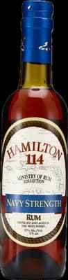 Bouteille de spiritueux : 114 Navy Strength de la marque Hamilton