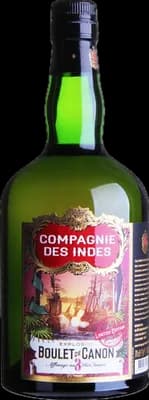 Bouteille de spiritueux : Boulet de Canon 3 de la marque Compagnie des Indes