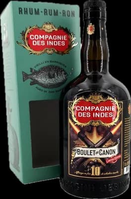 Bouteille de spiritueux : Boulet de Canon 10 de la marque Compagnie des Indes