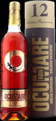 Bouteille de spiritueux : Ocumare Añejo Especial Golden Reserve de la marque Licorero del Centro