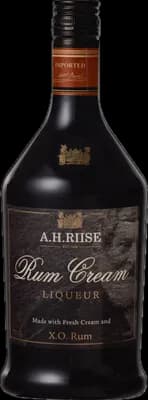 Bouteille de spiritueux : Rum Cream Liqueur de la marque A.H. Riise