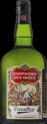 Bouteille de spiritueux : Caraibes de la marque Compagnie des Indes