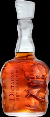Bouteille de spiritueux : Generations En Lalique 1976 de la marque Dictador