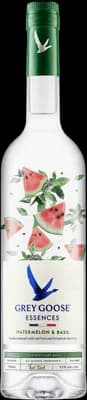 Bouteille de spiritueux : Essences Watermelon & Basil de la marque Grey Goose
