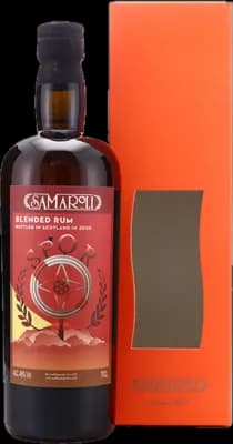 Bouteille de spiritueux : Blended Rum 2020 de la marque Samaroli