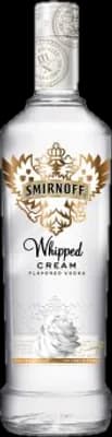 Bouteille de spiritueux : Whipped Cream de la marque Smirnoff