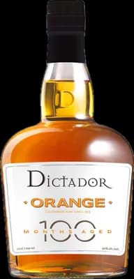 Bouteille de spiritueux : 100 Months Aged Orange de la marque Dictador