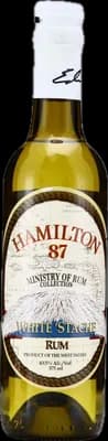 Bouteille de spiritueux : 87 White Stache de la marque Hamilton