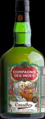 Bouteille de spiritueux : Caraïbes Édition de Noël de la marque Compagnie des Indes