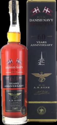 Bouteille de spiritueux : Frogman Rum 60 Years Anniversary Edition 1957-2017 de la marque A.H. Riise