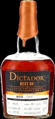 Bouteille de spiritueux : Best Of 1985 40% de la marque Dictador