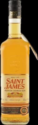 Bouteille de spiritueux : Héritage de la marque Saint James