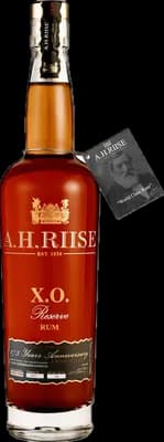 Bouteille de spiritueux : XO 175 Anniversary Rum de la marque A.H. Riise
