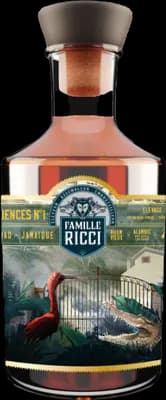 Bouteille de spiritueux : Rhum Influences N°1 de la marque Famille Ricci
