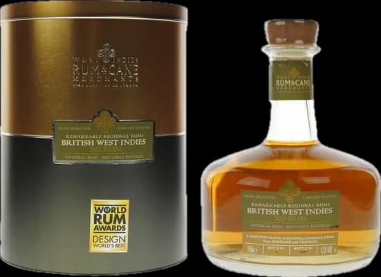 Bouteille de spiritueux : British West Indies XO de la marque Rum & Cane