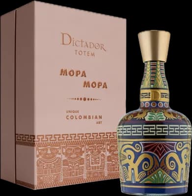 Bouteille de spiritueux : Mopa Mopa Model N de la marque Dictador