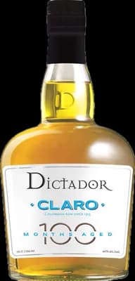 Bouteille de spiritueux : 100 Months Aged Claro de la marque Dictador