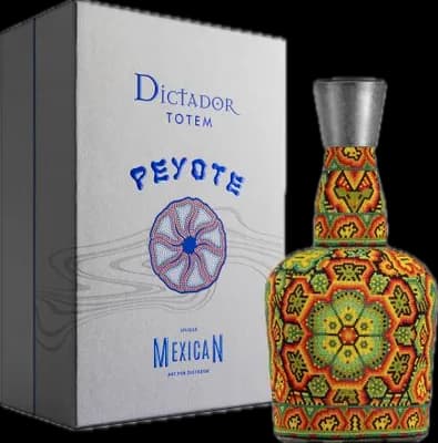 Bouteille de spiritueux : Peyote M 2023/10 Naranja y Verde 1993 de la marque Dictador