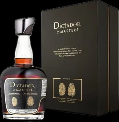 Bouteille de spiritueux : 2 Masters Hardy Summer Blend 1976 and 1978 de la marque Dictador