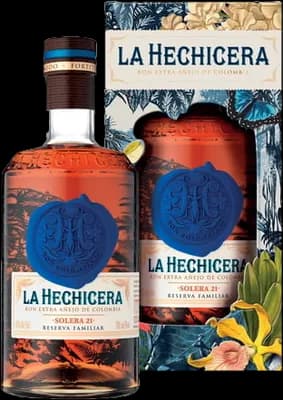 Bouteille de spiritueux : Solera 21 de la marque La Hechicera