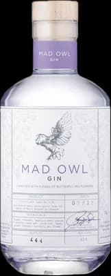 Bouteille de spiritueux : Lavender With A Dash Of Butterfly Pea Flower de la marque Mad Owl Gin