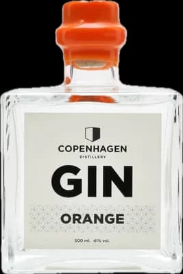 Bouteille de spiritueux : Distillery Orange Gin de la marque Copenhagen