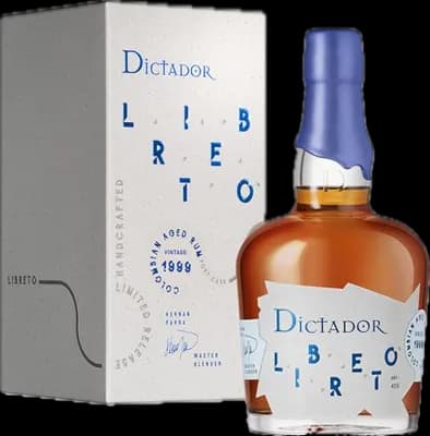 Bouteille de spiritueux : Libreto Port Cask 1999 de la marque Dictador