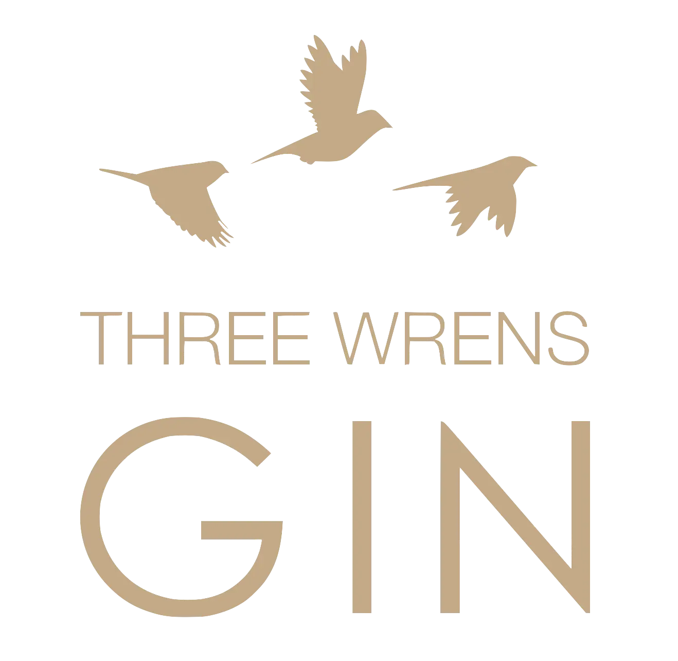 Logo de la marque de spiritueux : Three Wrens Gin